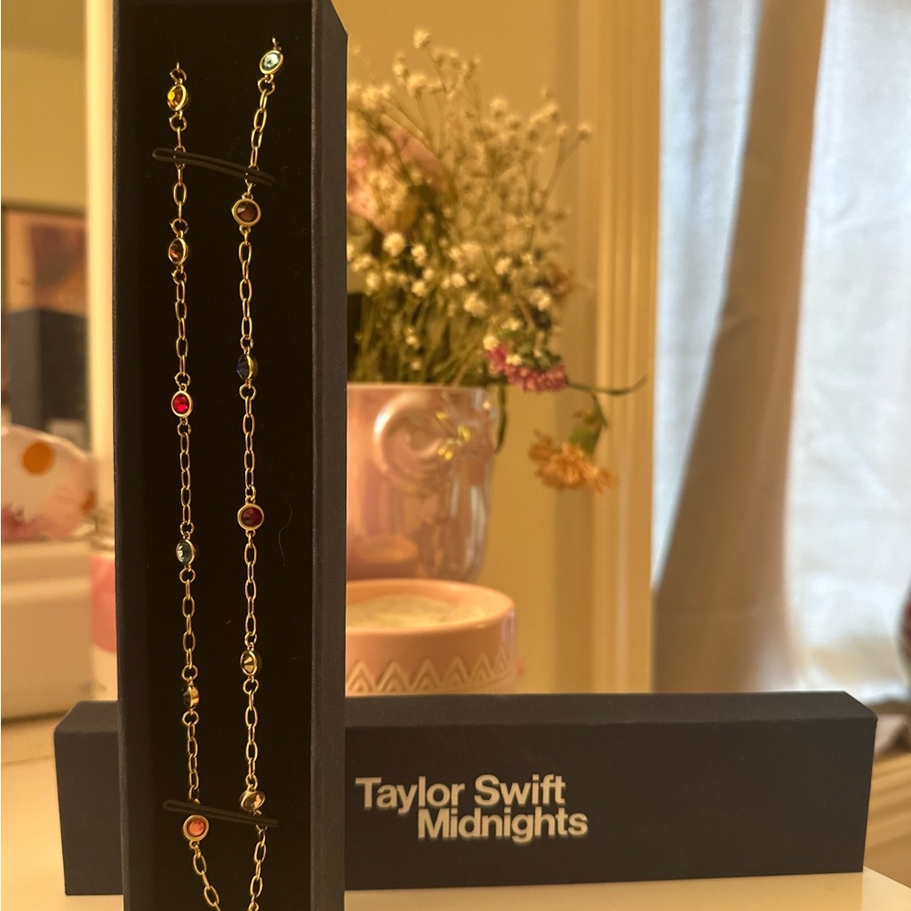 Taylor Swift Bejeweled Eras Necklace Midnights
